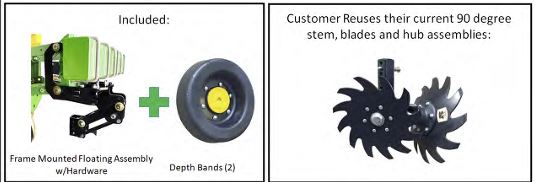 Universal Floating Row Cleaner Upgrade Kit